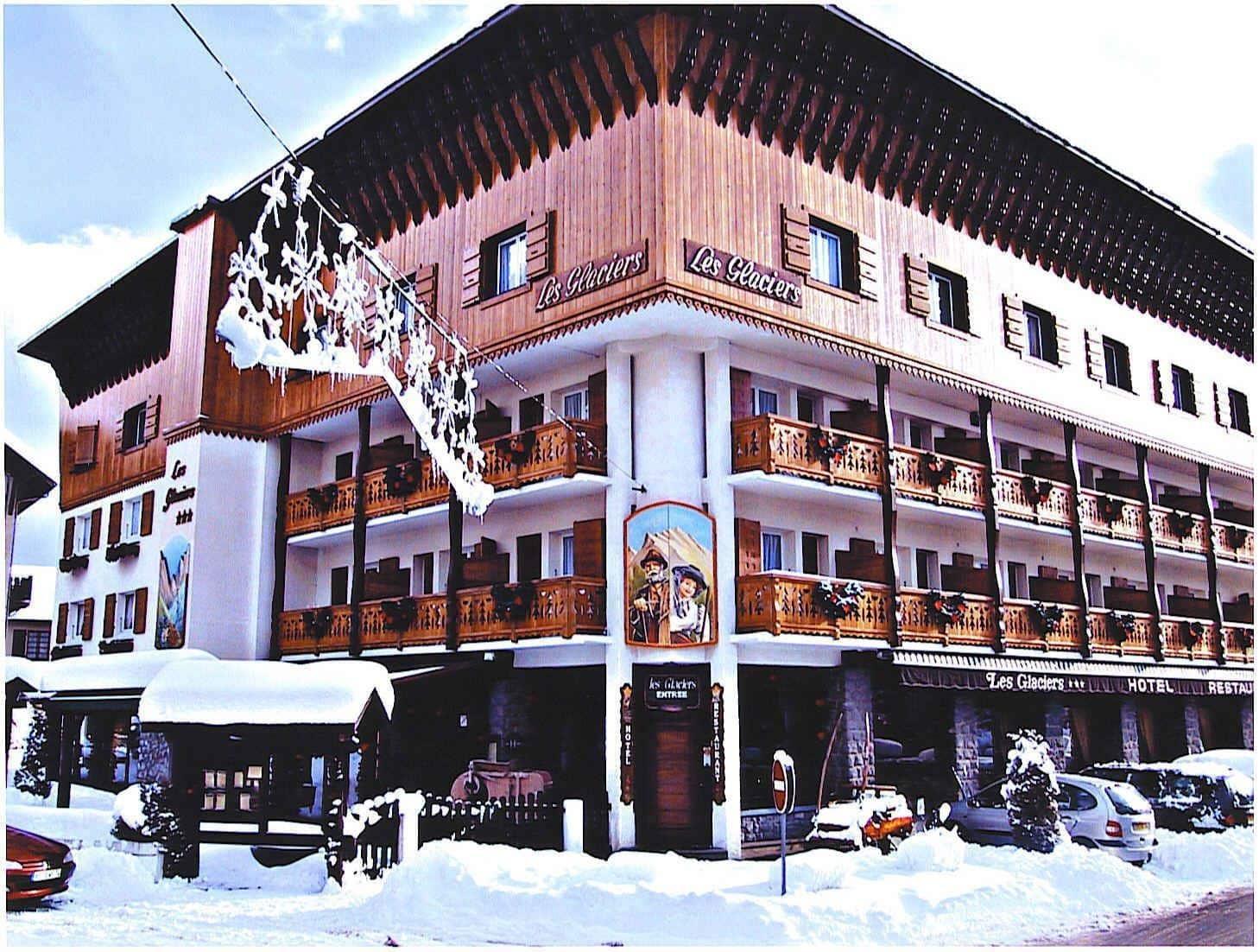 Hotel Les Glaciers Samoëns Buitenkant foto