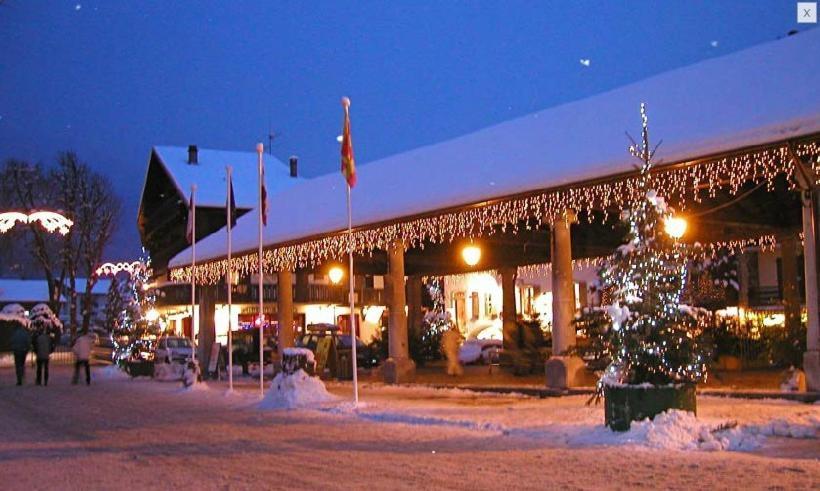 Hotel Les Glaciers Samoëns Buitenkant foto